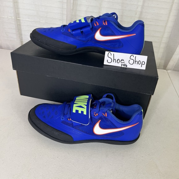 Nike Zoom SD 4 Throwing Shoes Mens Size 6 / Womens Size 7.5 Racer Blue - Picture 1 of 5